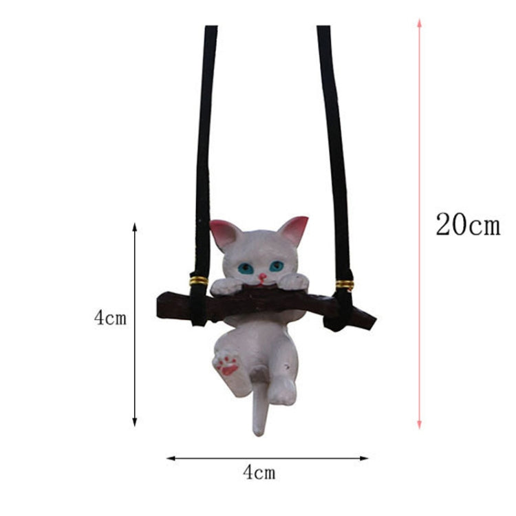 2 PCS Car Pendant Car Decoration Cat Pendant(Branches Cat) - Ornaments by PMC TechLife | Online Shopping South Africa | PMC TechLife | Buy Now Pay Later Mobicred