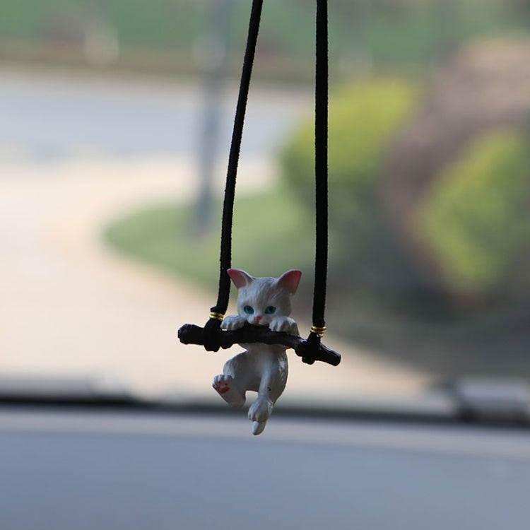 2 PCS Car Pendant Car Decoration Cat Pendant(Branches Cat) - Ornaments by PMC TechLife | Online Shopping South Africa | PMC TechLife | Buy Now Pay Later Mobicred