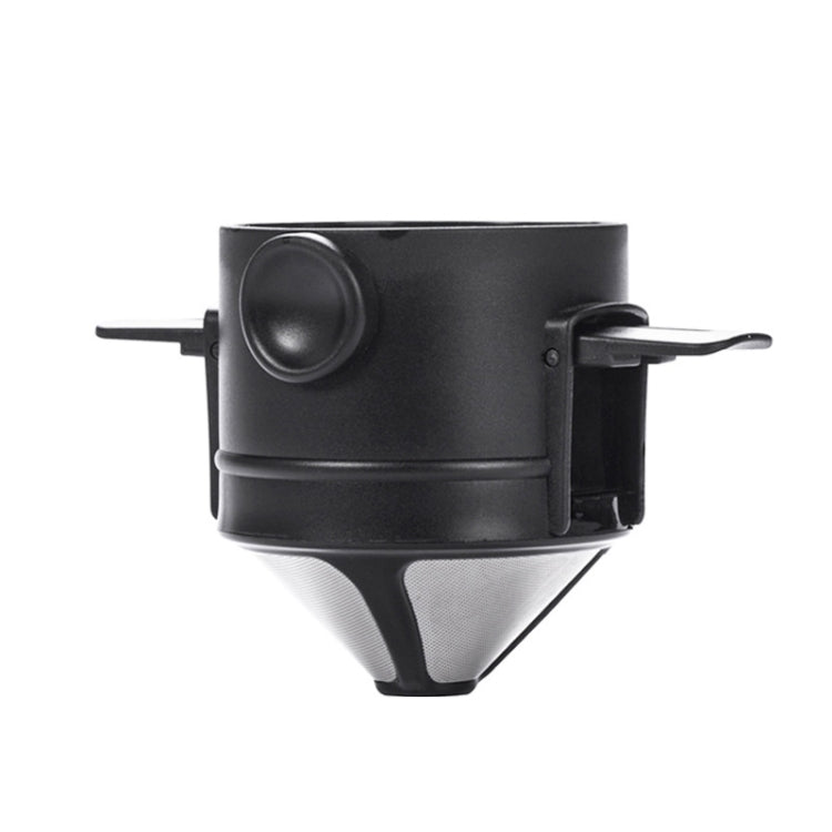 Coffee Filter Travel Convenient Foldable Double Filter(Black) - Coffee Tools by PMC TechLife | Online Shopping South Africa | PMC TechLife | Buy Now Pay Later Mobicred