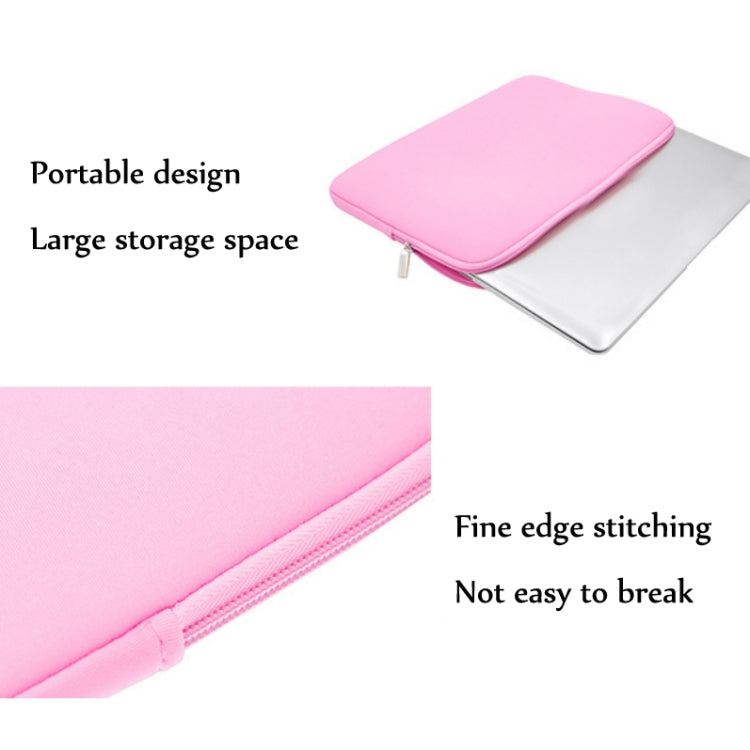 Laptop Anti-Fall and Wear-Resistant Lliner Bag For MacBook 11 inch(Pink) - Protective Bags by PMC Jewellery | Online Shopping South Africa | PMC Jewellery | Buy Now Pay Later Mobicred