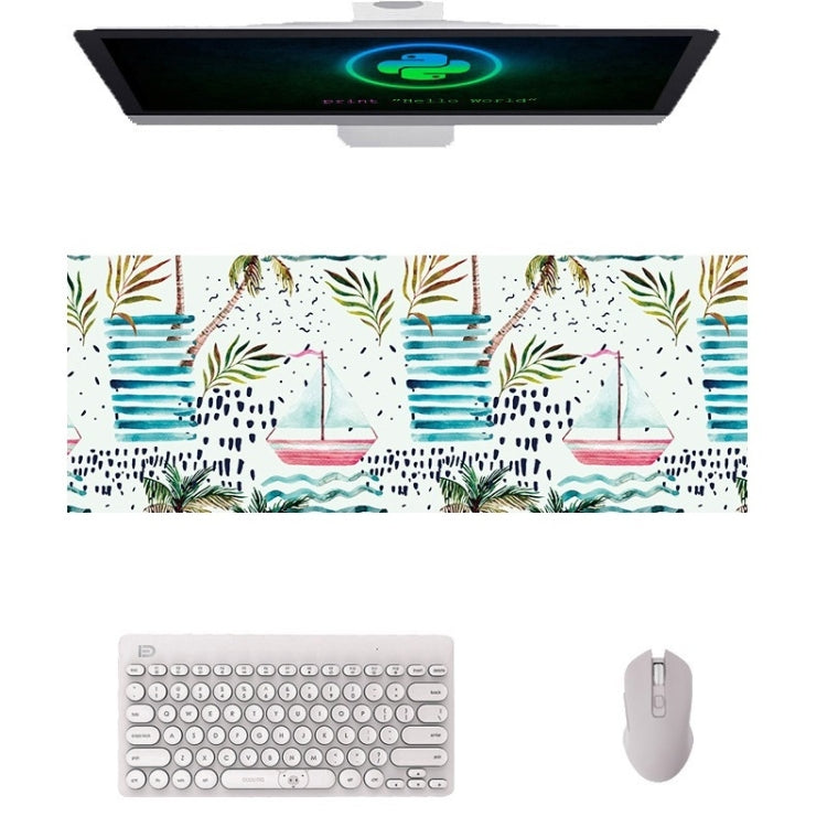 900x400x4mm Office Learning Rubber Mouse Pad Table Mat(10 Tropical Rainforest) - Mouse Pads by PMC TechLife | Online Shopping South Africa | PMC TechLife | Buy Now Pay Later Mobicred