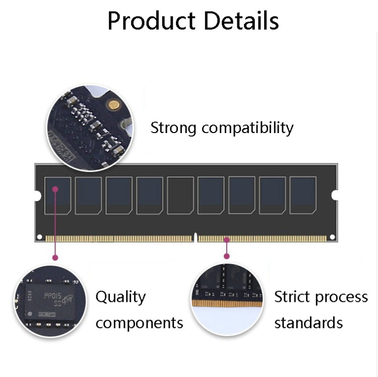 JingHai PC4 DDR4 16G Single Strip Desktop Memory(2666MHz) - RAMs by JingHai | Online Shopping South Africa | PMC Jewellery | Buy Now Pay Later Mobicred