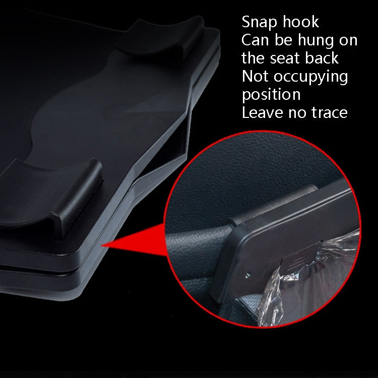 Car Trash Can Car Chair Back Hanging Storage Box Hidden Folding Storage Bag With LED Light(Red) - Stowing Tidying by PMC TechLife | Online Shopping South Africa | PMC TechLife | Buy Now Pay Later Mobicred