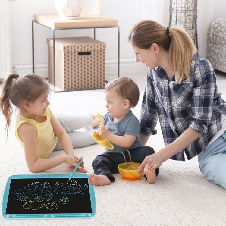 15inch Charging Tablet Doodle Message Double Writing Board LCD Children Drawing Board, Specification: Colorful Lines (Pink) -  by PMC TechLife | Online Shopping South Africa | PMC TechLife | Buy Now Pay Later Mobicred