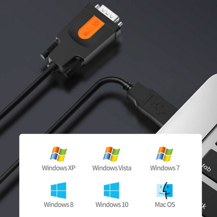 D.Y.TECH USB to DB9 RS232COM Serial Cable, Specification： FT232 1.5m - free shipping - PMC Jewellery - Order now!