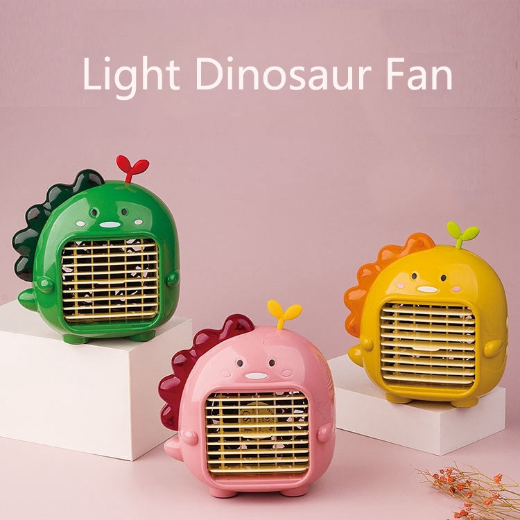 A9 Desktop Dinosaur Fan USB Mini Large Wind Fan(Yellow) - free shipping - PMC TechLife - Order now!