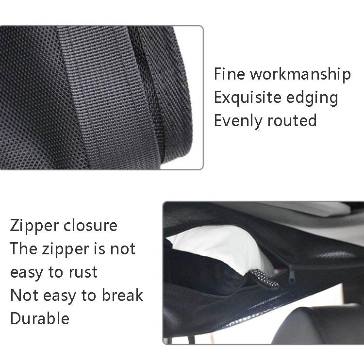 Car Storage Network Pocket Car Roof Seating Room Mesh Folding Hanging Bag, Style: Single Layer(Black) - Stowing Tidying by PMC Jewellery | Online Shopping South Africa | PMC Jewellery | Buy Now Pay Later Mobicred