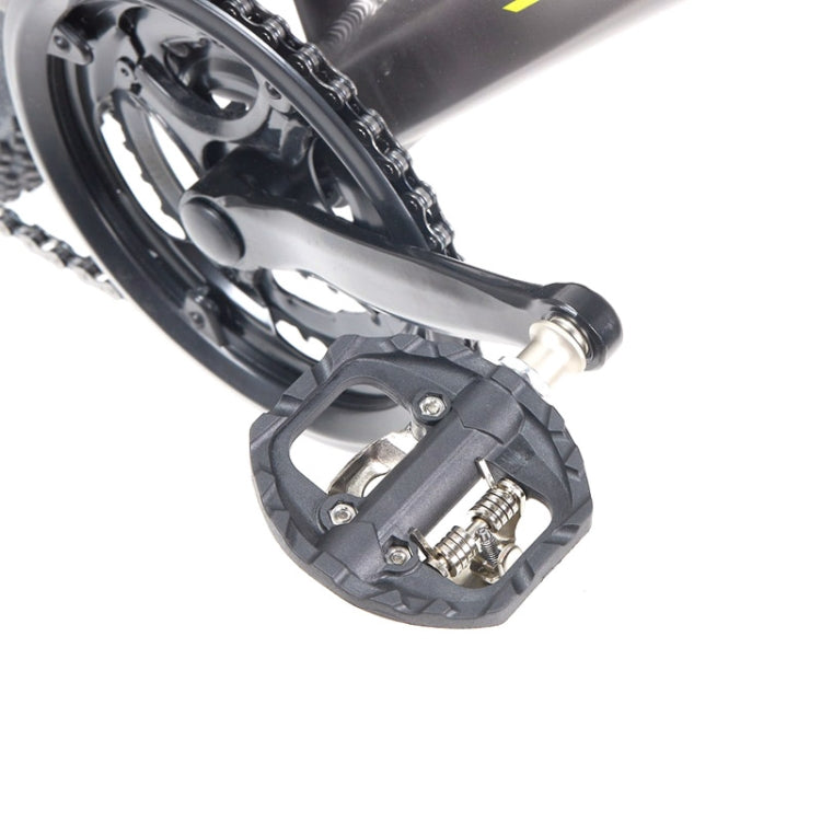 Bicycle Self-Locking Pedals Mountain Bike Locks Flat Pedals Dual-Purpose SPD Lock Pedals(Black) - Pedals by PMc TechLife | Online Shopping South Africa | PMc TechLife | Buy Now Pay Later Mobicred