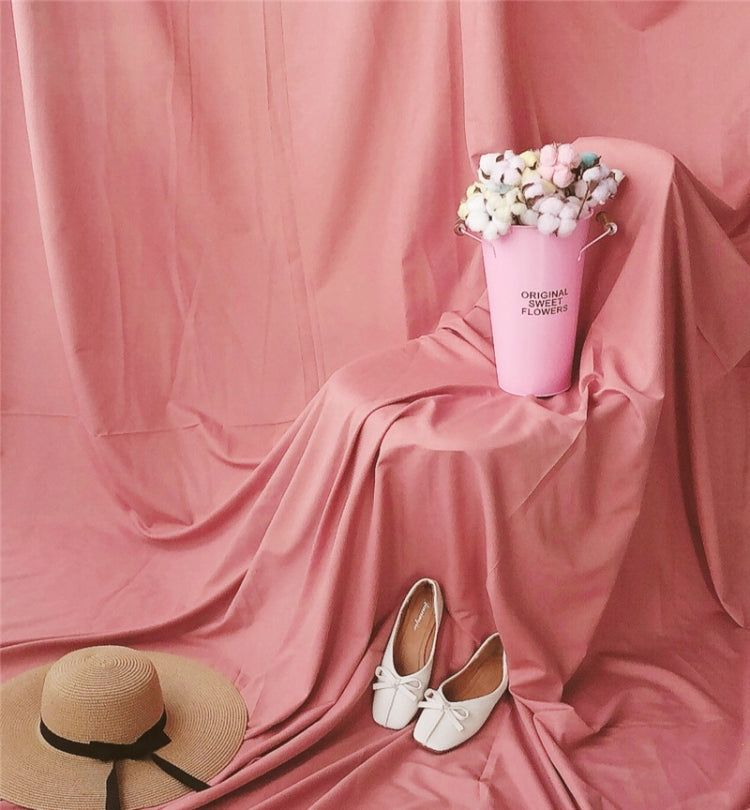 2 x 2.4m Photo Background Cloth Increased Widened Photography Cloth Live Broadcast Solid Color Cloth(Deep Pink) - free shipping - PMC TechLife - Order now!