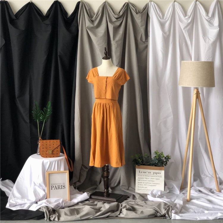 2 x 2.4m Photo Background Cloth Increased Widened Photography Cloth Live Broadcast Solid Color Cloth(Beige) - free shipping - PMC TechLife - Order now!