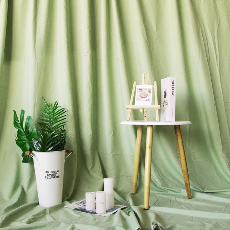 3 x 2.4m Photo Background Cloth Increased Widened Photography Cloth Live Broadcast Solid Color Cloth(Green) - Solid Color by PMC TechLife | Online Shopping South Africa | PMC TechLife | Buy Now Pay Later Mobicred