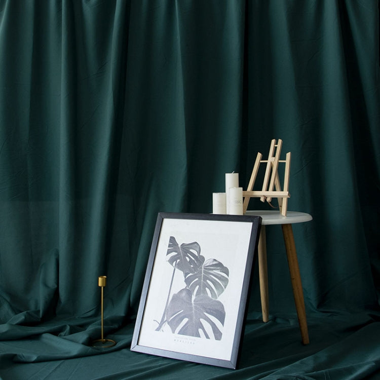 4 x 2.4m Photo Background Cloth Increased Widened Photography Cloth Live Broadcast Solid Color Cloth(Ink Green) - Solid Color by PMC TechLife | Online Shopping South Africa | PMC TechLife | Buy Now Pay Later Mobicred