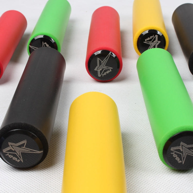 MEROCA Mountain Bike Grip Cover Shock Absorbic Silicone Handlebar Sponge Cover(Red) - Bicycle Grips by PMc TechLife | Online Shopping South Africa | PMc TechLife | Buy Now Pay Later Mobicred