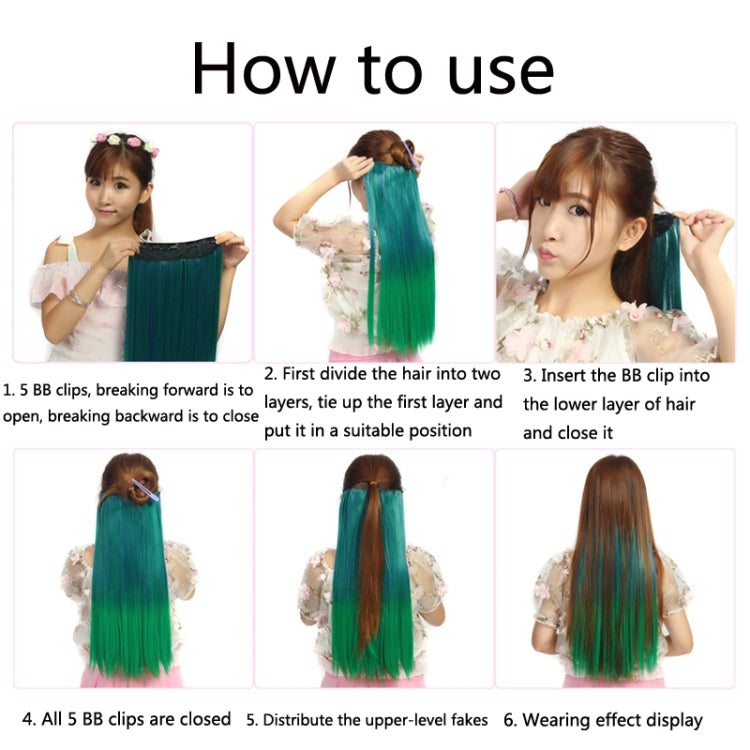 6 in 1 Wig Piece Long Curly Hair Wig Extension Piece(7.4H27) - free shipping - PMC TechLife - Order now!