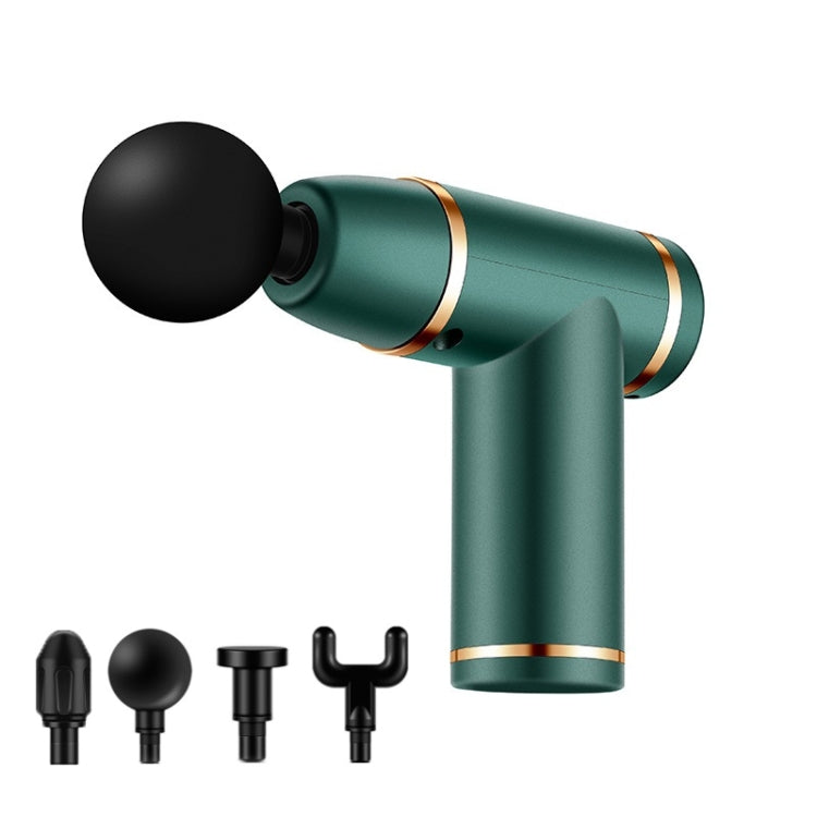 Mini Fascia Massager Pulse Micro-Current Physiotherapy Muscle Cervical Spine Massage Equipment Specification: Button version(168 Green) - free shipping - PMC TechLife - Order now!