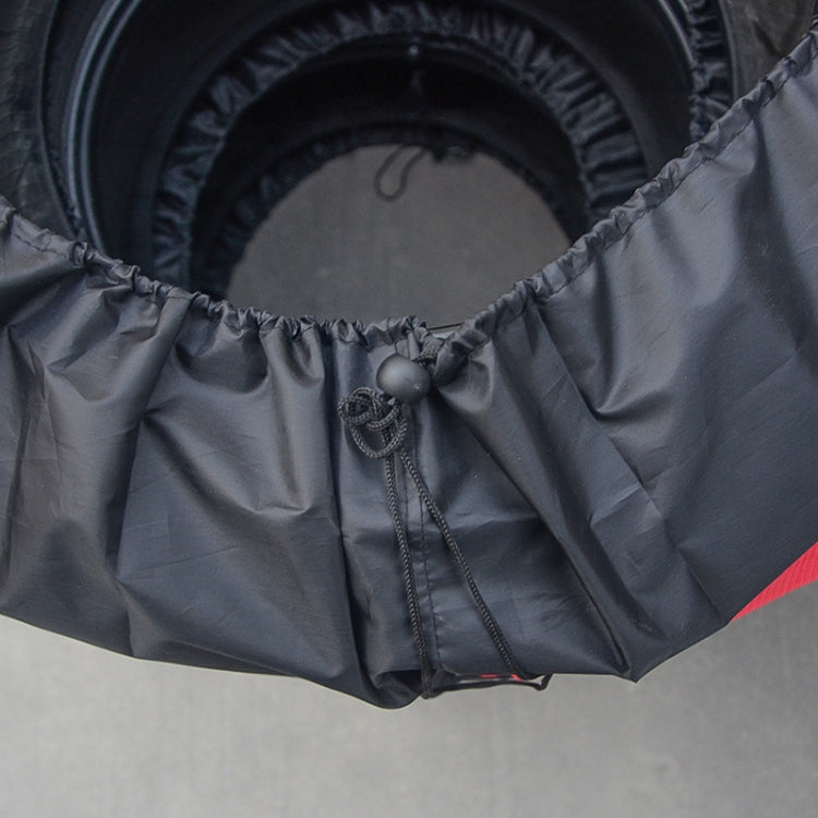 4 in 1 Waterproof Dustproof Sunscreen Car Tire Spare Tire Cover, Size:S (Black) - Aluminum Film PEVA by PMC TechLife | Online Shopping South Africa | PMC TechLife | Buy Now Pay Later Mobicred