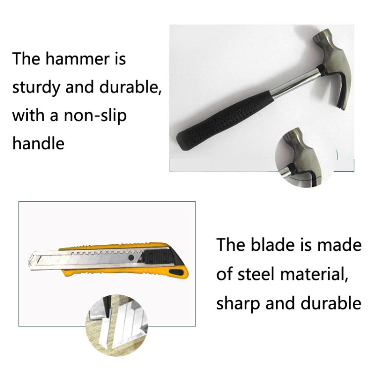 13 In 1 Car Household Multi-Function Hardware Tool Set, Specification: Paperback 8013G-1 - Hand Tool Sets by PMC TechLife | Online Shopping South Africa | PMC TechLife | Buy Now Pay Later Mobicred