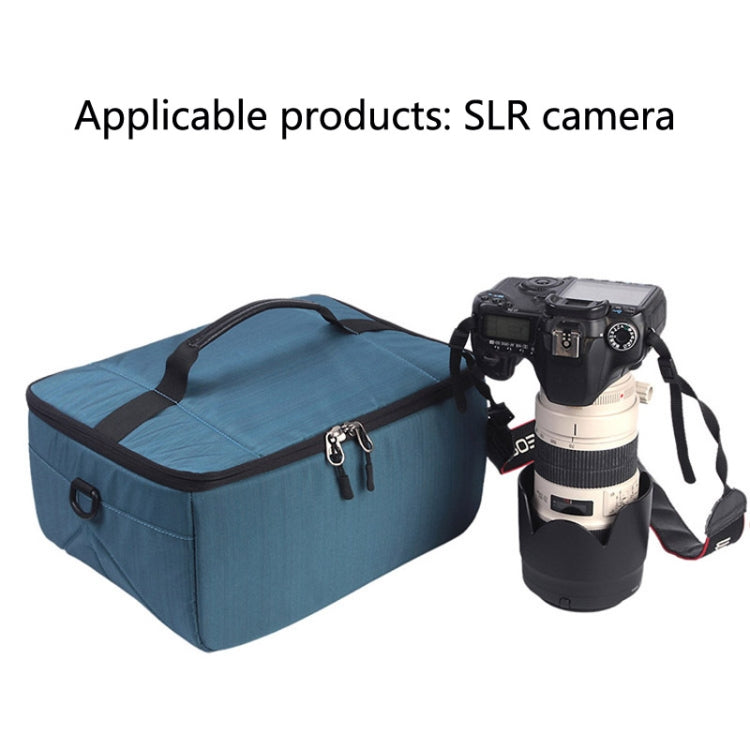 333 SLR Camera Storage Bag Digital Camera Photography Bag(Blue) - Strap Satchel by PMC TechLife | Online Shopping South Africa | PMC TechLife | Buy Now Pay Later Mobicred