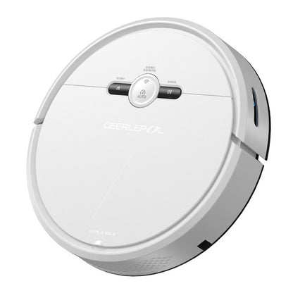 GEERLEPOL Smart Home Automatic Refilling Sweeping Robot, High Configuration Support Mobile Phone APP(White) - Robot Vacuum Cleaner by GEERLEPOL | Online Shopping South Africa | PMC Jewellery | Buy Now Pay Later Mobicred