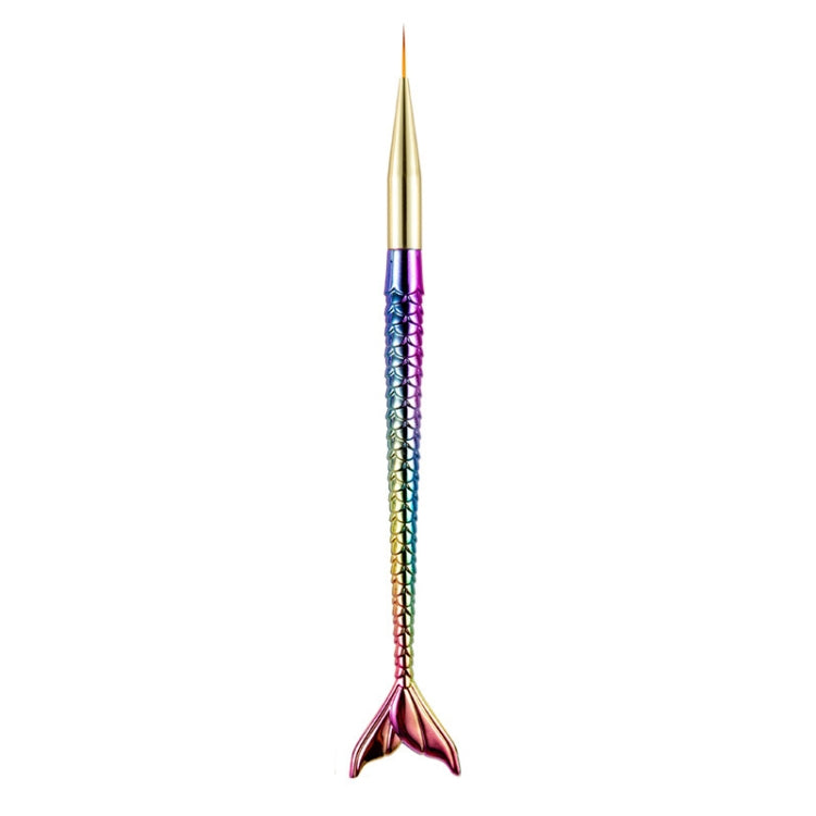 Manicure Smudge Pen Gradient Mermaid Painted Phototherapy Drawing Pen( 11cm  Hook Line Pen) - Nail Art Equipment by PMC Jewellery | Online Shopping South Africa | PMC Jewellery | Buy Now Pay Later Mobicred