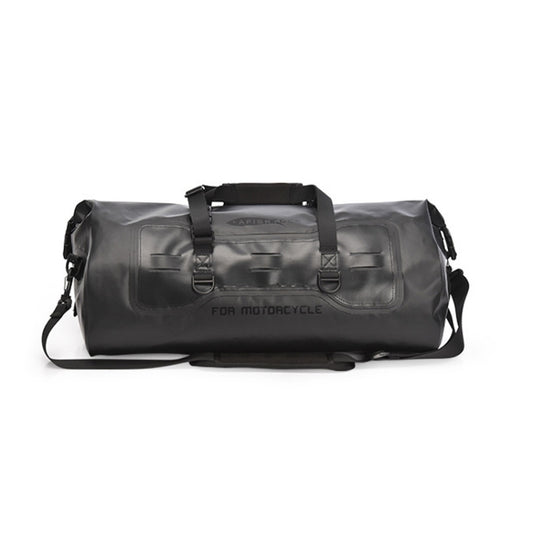 AFISHTOUR FM2031 40L Waterproof Travel Luggage Bag Large Capacity Motorcycle Rear Seat Bag(Black) - Bags & Luggages by AFISHTOUR | Online Shopping South Africa | PMC Jewellery | Buy Now Pay Later Mobicred