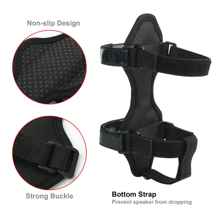 Bicycle Audio Fixing Strap Outdoor Cycling Water Cup Strap(Black) - Others by PMC TechLife | Online Shopping South Africa | PMC TechLife | Buy Now Pay Later Mobicred