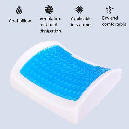 Office Waist Cushion Car Pillow With Pillow Core, Style: Gel Type(Mesh Black) - Cushions & Pillows by PMC Jewellery | Online Shopping South Africa | PMC Jewellery | Buy Now Pay Later Mobicred