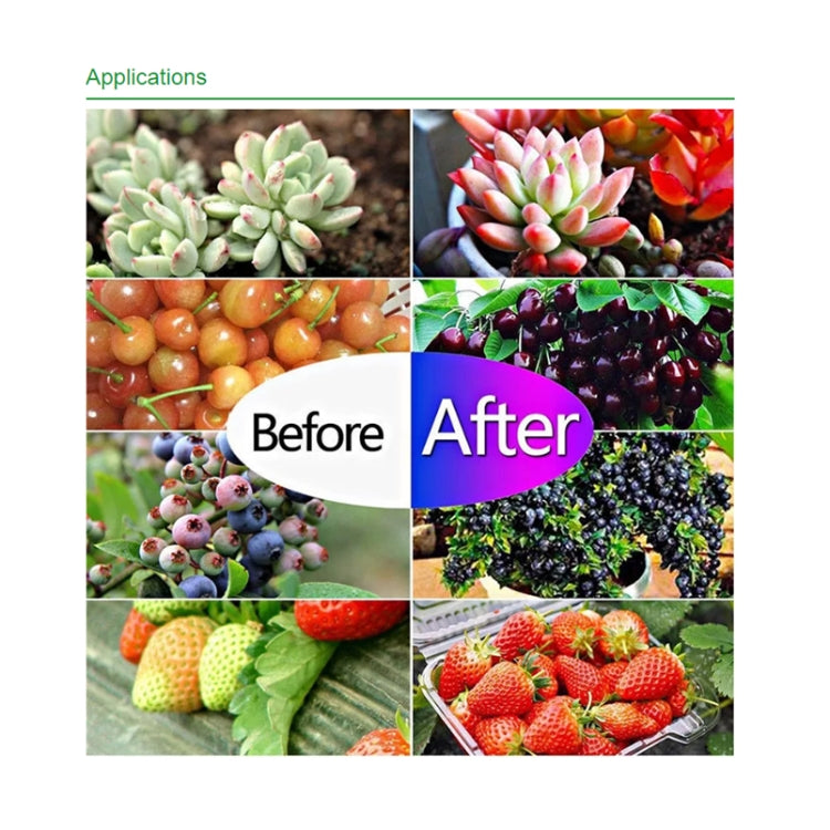 50W Ultra-Thin LED Plant Light, Full Spectrum COB Growth Light, Vegetable, Fruit & Flower Greenhouse Fill Light With Plug, Specification:UK Plug - LED Grow Lights by PMc TechLife | Online Shopping South Africa | PMc TechLife | Buy Now Pay Later Mobicred