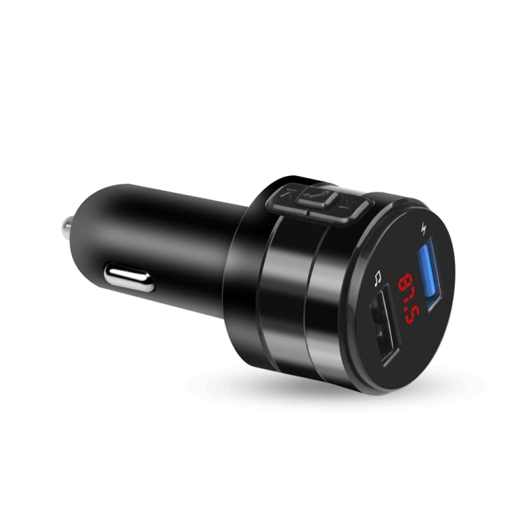 X20 Black Car Bluetooth Handsfree Car FM Transmitter Music Player Car Charger - Bluetooth Car Kits by PMC TechLife | Online Shopping South Africa | PMC TechLife | Buy Now Pay Later Mobicred