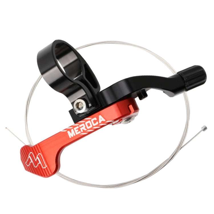 MEROCA Bicycle Telescoping Pipeline Controller Lifting Sitting Pipeline Control Switch(Black Red) - Bicycle Seat Posts by PMc TechLife | Online Shopping South Africa | PMc TechLife | Buy Now Pay Later Mobicred