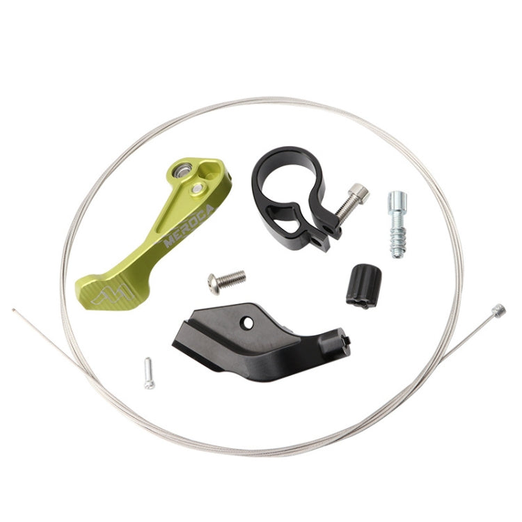 MEROCA Bicycle Telescoping Pipeline Controller Lifting Sitting Pipeline Control Switch(Black) - Bicycle Seat Posts by PMc TechLife | Online Shopping South Africa | PMc TechLife | Buy Now Pay Later Mobicred