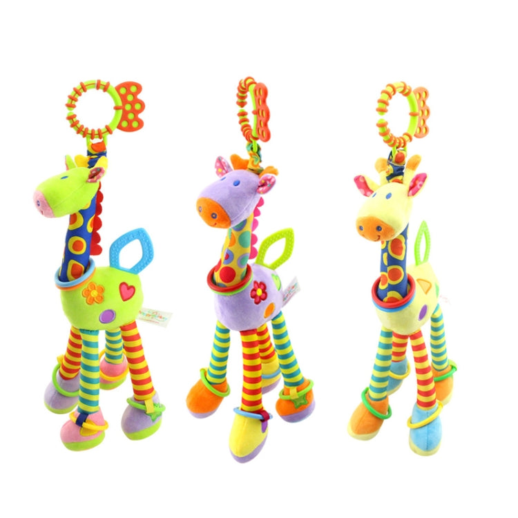Baby Carriage Hanging Toy 0-1 Year Old Bell Teether Giraffe Bed Bell(Green) - free shipping - PMC TechLife - Order now!