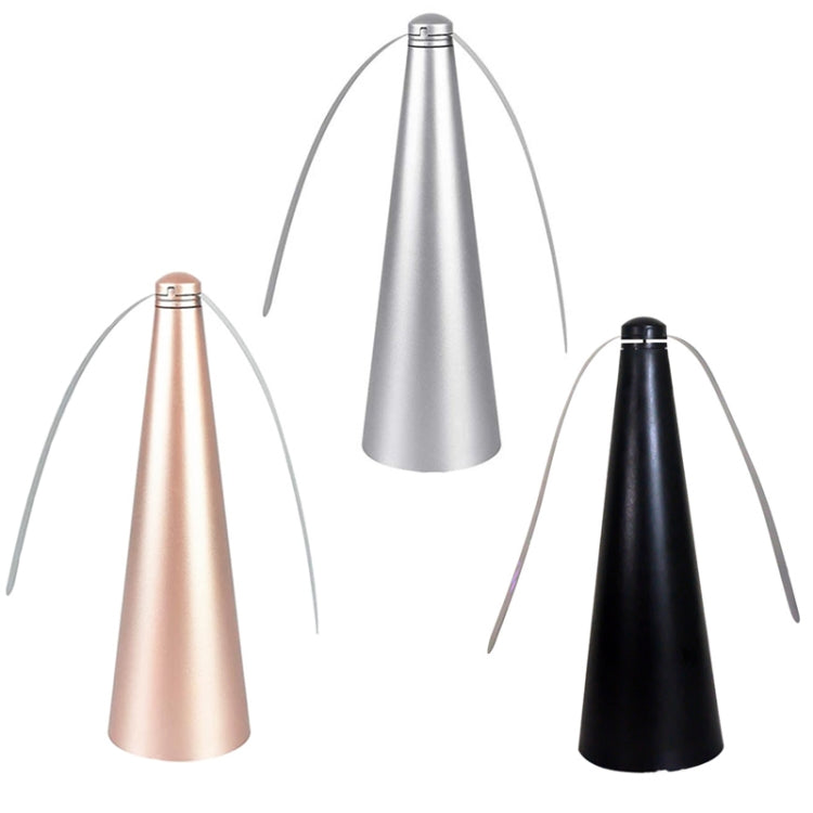 Outdoor Multi-Function Fan Leaf Fly Repeller Automatic Fly Trap Mosquito Repellent Fan(Silver) - Repellents by PMC TechLife | Online Shopping South Africa | PMC TechLife | Buy Now Pay Later Mobicred