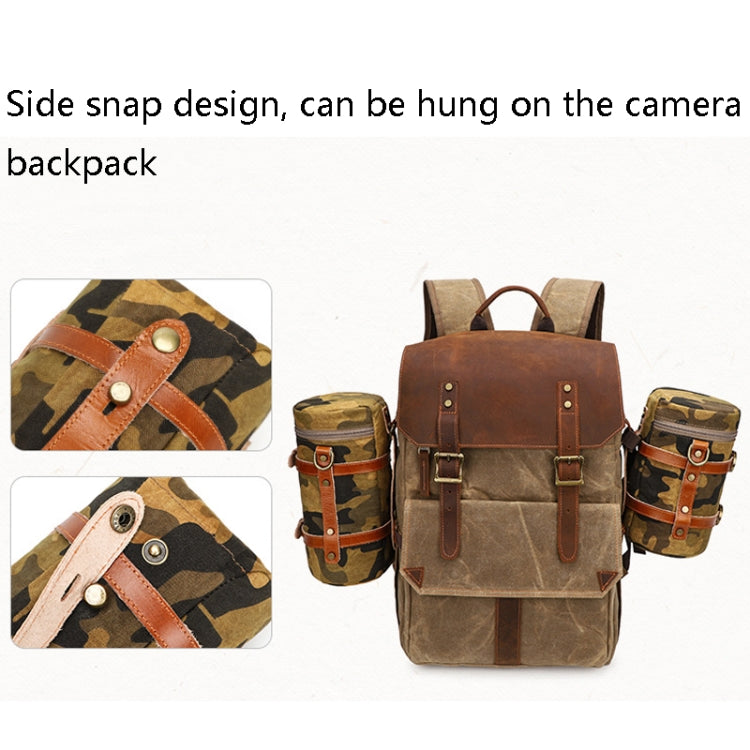 K-807 SLR Camera Storage Bag Waterproof Canvas Photography Liner Bag, Colour: S (Blue) - Lens Bag by PMC TechLife | Online Shopping South Africa | PMC TechLife | Buy Now Pay Later Mobicred