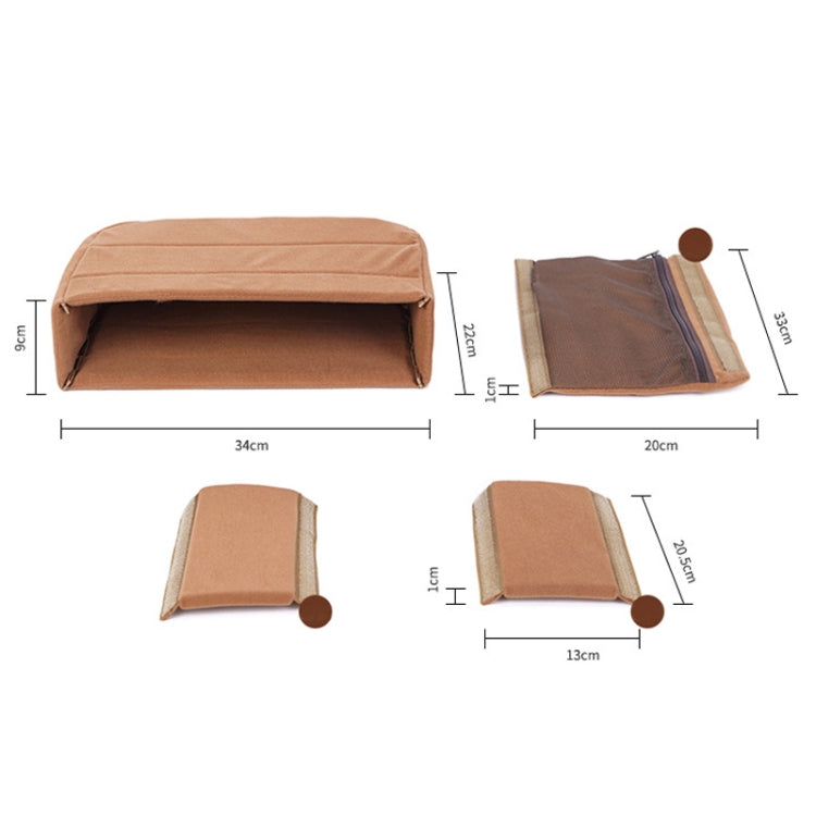 006 SLR Camera Bag Thickened Digital Camera Liner Bag(Brown) - Soft Bag by PMC TechLife | Online Shopping South Africa | PMC TechLife | Buy Now Pay Later Mobicred