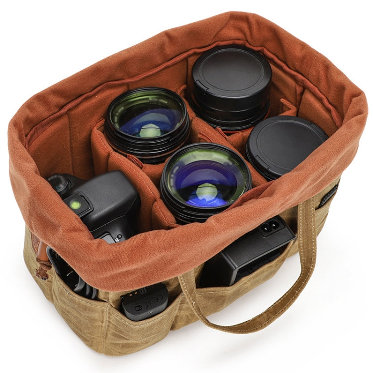 K707 Portable SLR Lens Liner Bag Camera Storage Bag(Navy Blue) - Strap Satchel by PMC TechLife | Online Shopping South Africa | PMC TechLife | Buy Now Pay Later Mobicred