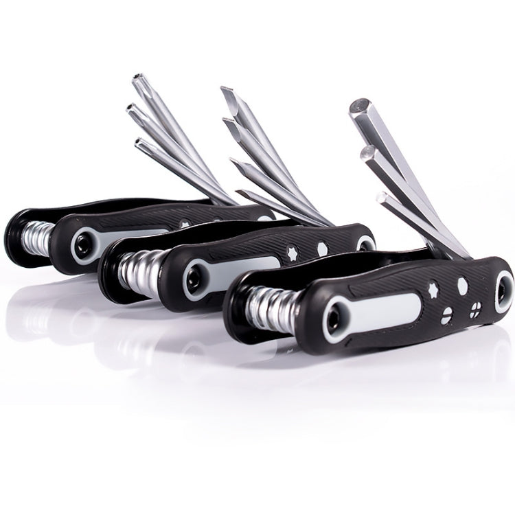 8 In 1 Bicycle Repair Portable Folding Allen Wrench(Inner Hexagon) - Maintenance tools by PMc TechLife | Online Shopping South Africa | PMc TechLife | Buy Now Pay Later Mobicred