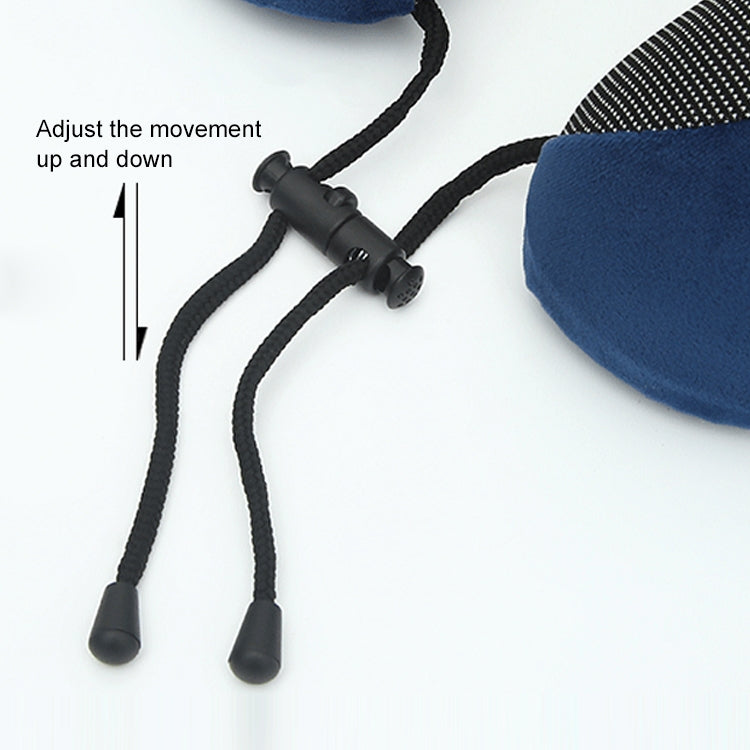 Magnetic Memory Foam U-shaped Pillow Suitable for Travel Solid Pillows(Pink) - Cushions & Pillows by PMC TechLife | Online Shopping South Africa | PMC TechLife | Buy Now Pay Later Mobicred