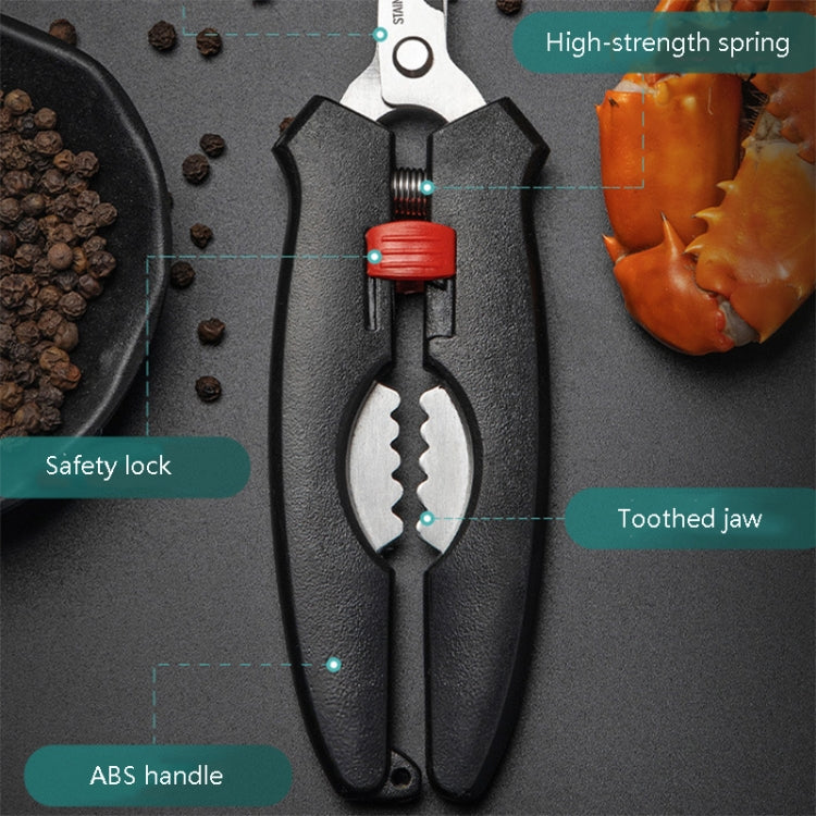 Crab Tool 304 Stainless Steel Crab Fork Crab Scissors Crab Needle,Style: 5 Fork 1 Knife 1 Box - Gadgets by PMC TechLife | Online Shopping South Africa | PMC TechLife | Buy Now Pay Later Mobicred