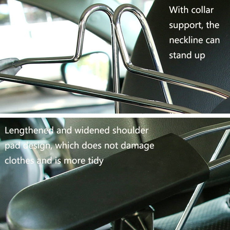 Automobile Stainless Steel Retractable Drying Rack Suit Hanger, Colour: Black - Auto Fastener & Clips by PMC TechLife | Online Shopping South Africa | PMC TechLife | Buy Now Pay Later Mobicred