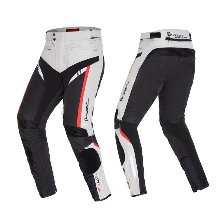 GHOST RACING GR-K06 Motorcycle Riding Trousers Racing Motorcycle Anti-Fall Windproof Keep Warm Pants, Size: M(Grey) - free shipping - PMC TechLife - Order now!