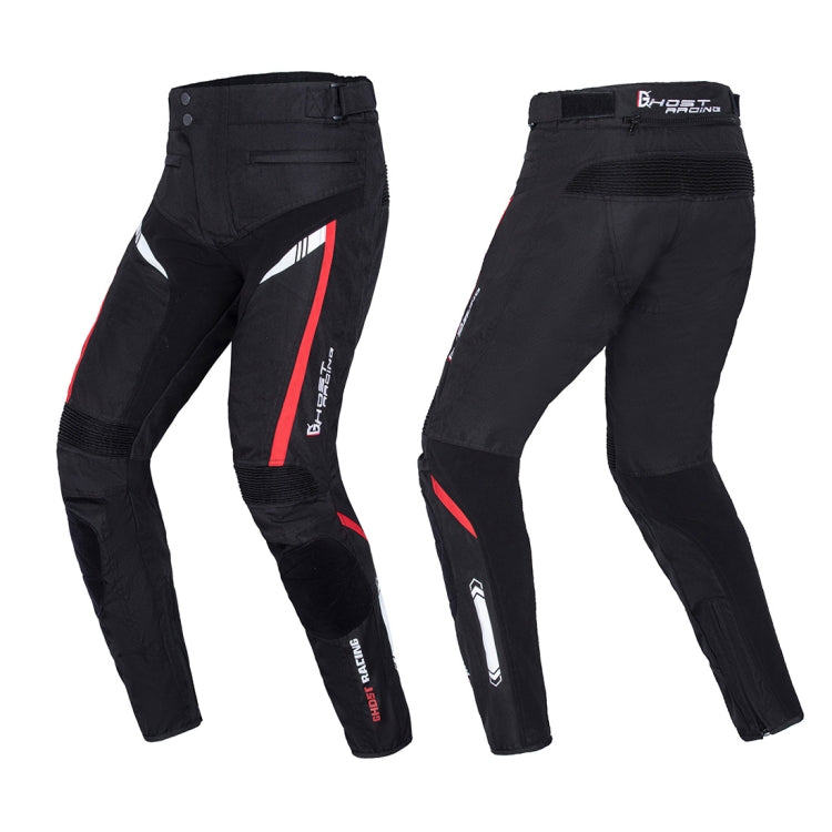 GHOST RACING GR-K06 Motorcycle Riding Trousers Racing Motorcycle Anti-Fall Windproof Keep Warm Pants, Size: L(Black) - free shipping - PMC TechLife - Order now!
