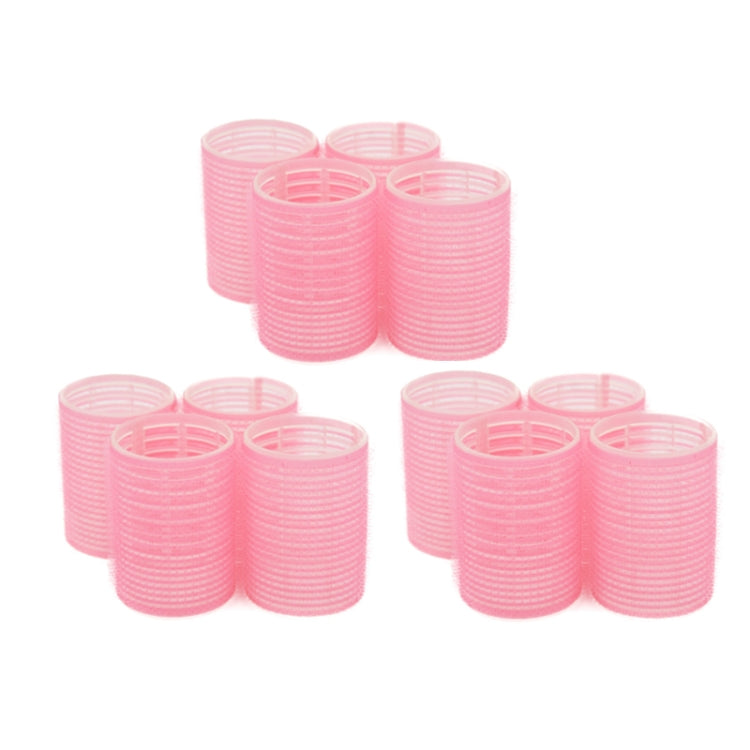 12 PCS/Set Self-Adhesive Curling Iron Hair Core Fluffy Hairdressing Tool���Random Colour Delivery, Specification: 63x28mm - free shipping - PMC TechLife - Order now!