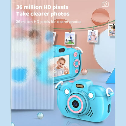 DC502 2.4-Inch 16X Zoom 2.7K Video Recording Children Digital Camera, Color: Pink No Card(EU Plug) - Children Cameras by PMC Jewellery | Online Shopping South Africa | PMC Jewellery | Buy Now Pay Later Mobicred