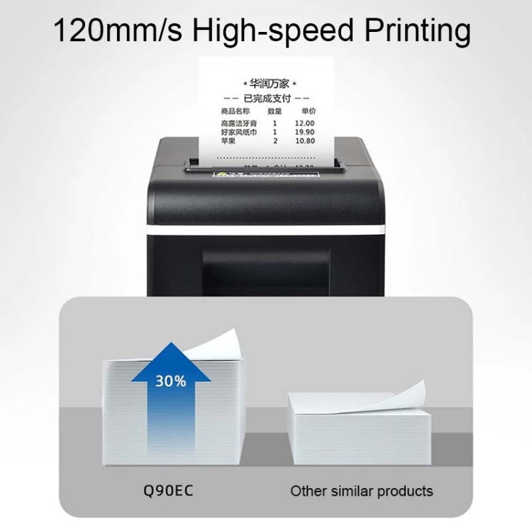 Xprinter XP-Q90EC 58mm Portable Express List Receipt Thermal Printer, Style:USB Port(EU Plug) - free shipping - PMC TechLife - Order now!