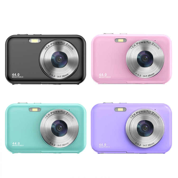 DC406L 2.4-Inch 1080P Mini HD 16X Zoom Digital Camera Home Children Camera UK Plug(Green) - Children Cameras by PMC TechLife | Online Shopping South Africa | PMC TechLife | Buy Now Pay Later Mobicred