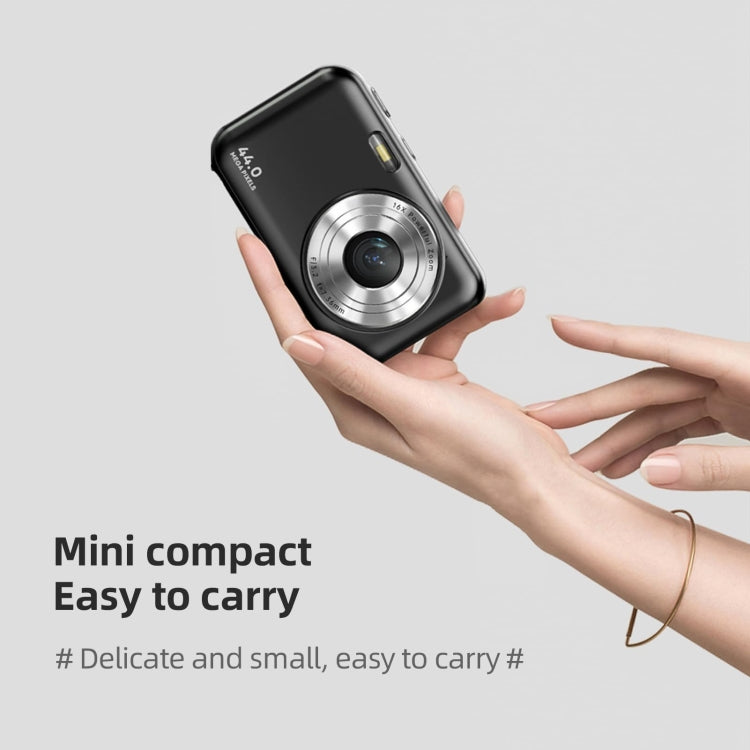 DC406L 2.4-Inch 1080P Mini HD 16X Zoom Digital Camera Home Children Camera EU Plug(Black) - free shipping - PMC TechLife - Order now!