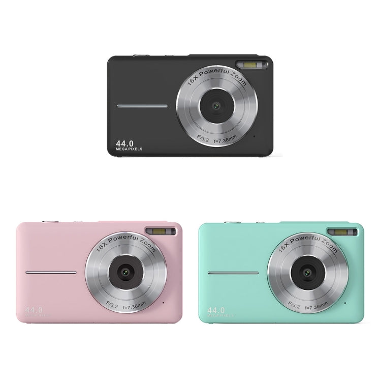 DC403L-AF 2.4-Inch 16X Zoom HD Digital Camera Mini Children Photography Camera EU Plug(Black) - Children Cameras by PMC TechLife | Online Shopping South Africa | PMC TechLife | Buy Now Pay Later Mobicred