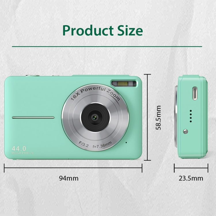 DC403L-AF 2.4-Inch 16X Zoom HD Digital Camera Mini Children Photography Camera EU Plug(Black) - Children Cameras by PMC TechLife | Online Shopping South Africa | PMC TechLife | Buy Now Pay Later Mobicred