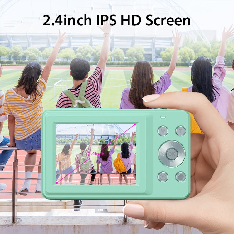 DC403L-AF 2.4-Inch 16X Zoom HD Digital Camera Mini Children Photography Camera AU Plug(Green) - Children Cameras by PMC TechLife | Online Shopping South Africa | PMC TechLife | Buy Now Pay Later Mobicred